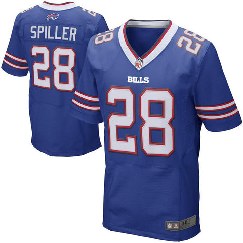 Mens Buffalo Bills CJ Spiller Royal Blue Elite Jersey