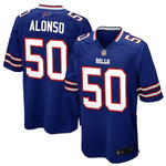 Mens Buffalo Bills Kiko Alonso Royal Blue Game Jersey