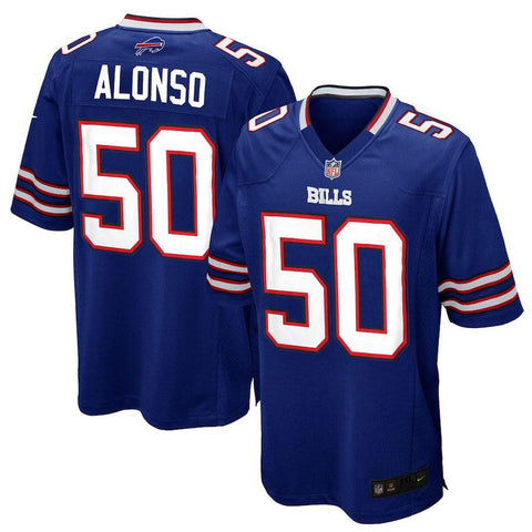 Mens Buffalo Bills Kiko Alonso Royal Blue Game Jersey