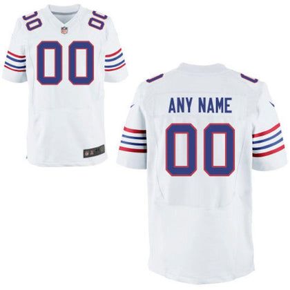 Mens Buffalo Bills White Custom Alternate Elite Jersey