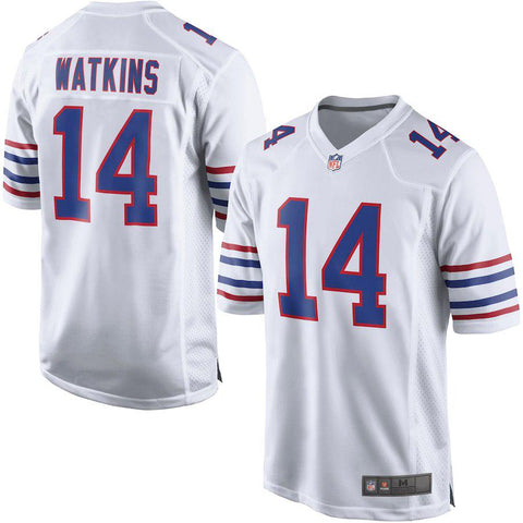 Mens Buffalo Bills Sammy Watkins White Alternate Game Jersey
