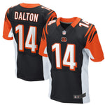 Mens Cincinnati Bengals Andy Dalton Black Elite Jersey