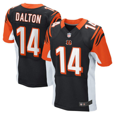 Mens Cincinnati Bengals Andy Dalton Black Elite Jersey