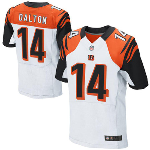 Mens Cincinnati Bengals Andy Dalton White Elite Jersey