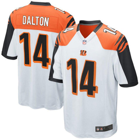 Mens Cincinnati Bengals Andy Dalton White Game Jersey