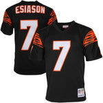 Mens Cincinnati Bengals Boomer Esiason Mitchell & Ness Black 1989 Retired Player Vintage Jersey