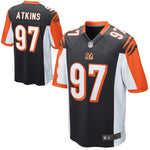 Mens Cincinnati Bengals Geno Atkins Black Game Jersey