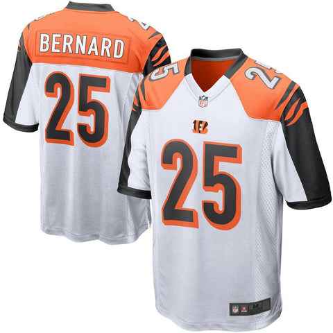 Mens Cincinnati Bengals Giovani Bernard White Game Jersey