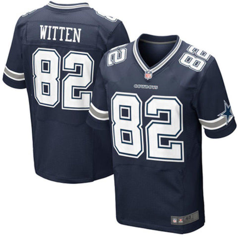 Mens Dallas Cowboys Jason Witten Navy Blue Elite Jersey