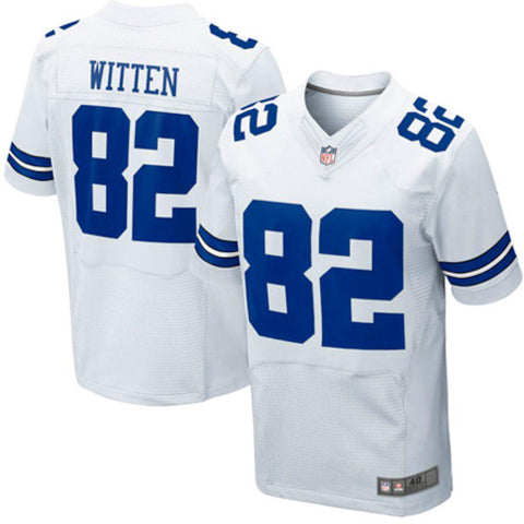 Mens Dallas Cowboys Jason Witten  White Elite Jersey