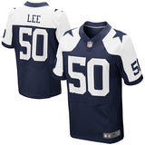 Mens Dallas Cowboys Sean Lee Navy Blue Elite Throwback Jersey