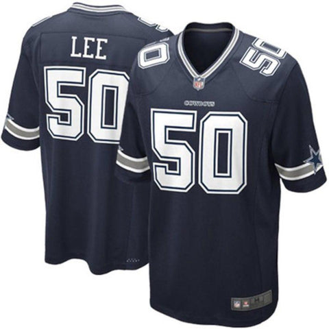 Mens Dallas Cowboys Sean Lee Navy Blue Elite Jersey