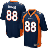 Mens Denver Broncos Demaryius Thomas  Navy Blue Game Jersey