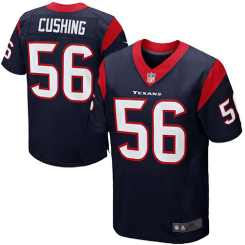 Mens Houston Texans Brian Cushing  Navy Blue Elite Jersey