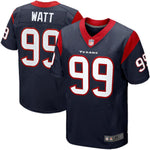 Mens Houston Texans JJ Watt  Navy Blue Elite Jersey