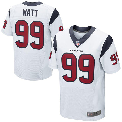 Mens Houston Texans JJ Watt White Elite Jersey