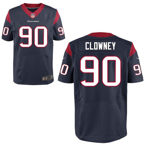 Mens Houston Texans Jadeveon Clowney Navy Blue Elite Jersey