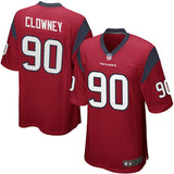 Mens Houston Texans Jadeveon Clowney  Red Alternate Game Jersey