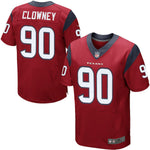 Mens Houston Texans Jadeveon Clowney  Red Elite Jersey