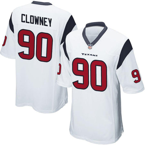 Mens Houston Texans Jadeveon Clowney White Game Jersey