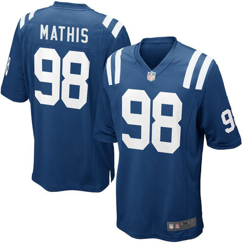 Mens Indianapolis Colts Robert Mathis Royal Blue Game Jersey