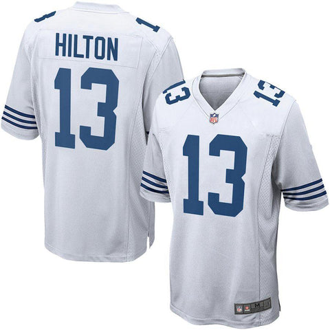 Mens Indianapolis Colts T.Y. Hilton White Alternate Game Jersey