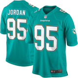 Mens Miami Dolphins Dion Jordan Aqua Game Jersey