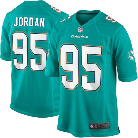 Mens Miami Dolphins Dion Jordan Aqua Game Jersey