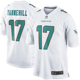 Mens Miami Dolphins Ryan Tannehill White Game Jersey