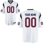 Men's Houston Texans Customized Game White Jersey