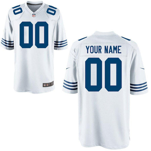 Men's Indianapolis Colts Customized Throwback Game Jersey
