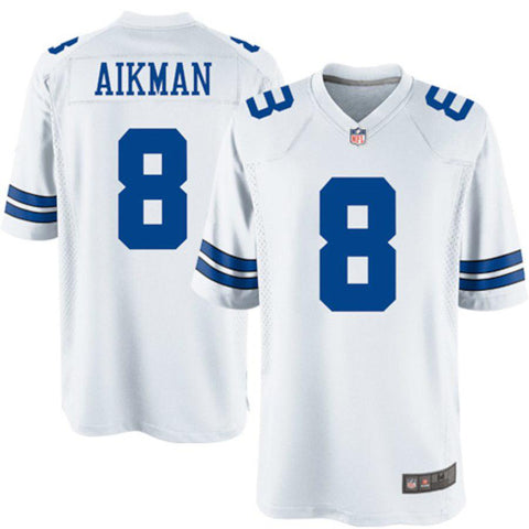 Troy Aikman Dallas Cowboys White Legends Replica Jersey