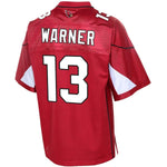 Men's Arizona Cardinals Kurt Warner NFL Pro Line Red Retired Player Jersey