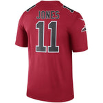 Men's Atlanta Falcons Julio Jones Red Color Rush Legend Jersey