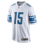 Men's Detroit Lions Golden Tate White 2017 Game Jersey