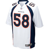 Mens Denver Broncos Von Miller White Game Jersey