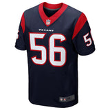 Mens Houston Texans Brian Cushing  Navy Blue Elite Jersey