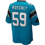 Mens Carolina Panthers Luke Kuechly Nike Blue Alternate Game Jersey