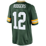 Men's Green Bay Packers Aaron Rodgers Green Team Color Limited Jersey