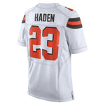 Men's Cleveland Browns Joe Haden Nike White Limited Jersey