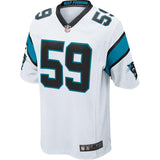 Mens Carolina Panthers Luke Kuechly Nike White Game Jersey