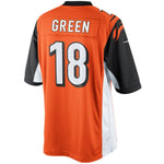 Men's Cincinnati Bengals AJ Green Orange Limited Jersey