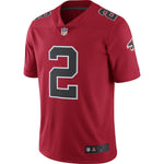 Men's Atlanta Falcons Matt Ryan Red Vapor Untouchable Color Rush Limited Player Jersey