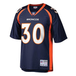 Men's Denver Broncos Terrell Davis Mitchell & Ness Navy Retired Player Jersey