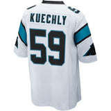 Mens Carolina Panthers Luke Kuechly Nike White Game Jersey