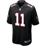 Mens Atlanta Falcons Julio Jones Black Alternate Game Jersey