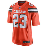 Men's Cleveland Browns Joe Haden Nike Orange Limited Alternate Jersey