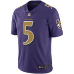 Mens Baltimore Ravens Joe Flacco Purple Limited Jersey