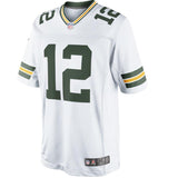 Men's Green Bay Packers Aaron Rodgers White Limited Jersey