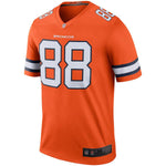 Men's Denver Broncos Demaryius Thomas Orange Color Rush Legend Jersey